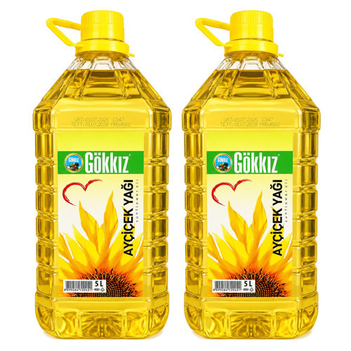 Ayçiçek Yağı 5 lt Pet 2 li