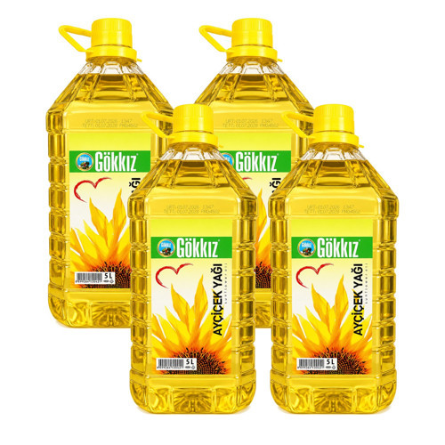 Ayçiçek Yağı 5 lt Pet 4 lü