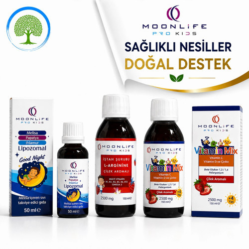 Pro Kids Good Night 50 ml & L-Arginine Çilek Aromalı İştah Şurubu 150 ml