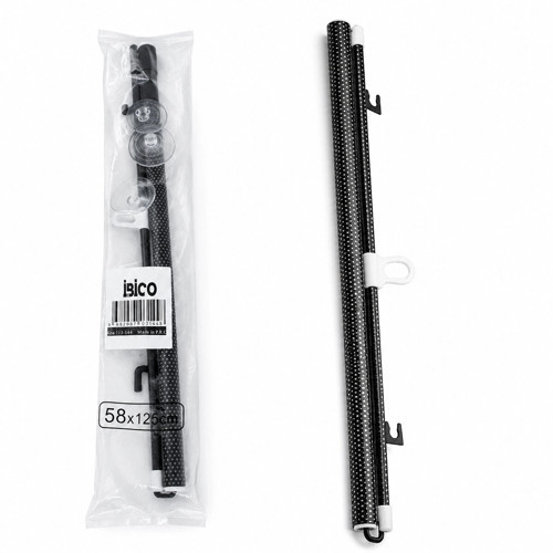 58X125CM OTO-ARAÇ - EV - OFİS CAM PANELİ GÜNEŞLİK PVC PERDE MAKARALI AÇ-KAPA VANTUZLU MONTAJ (5545)