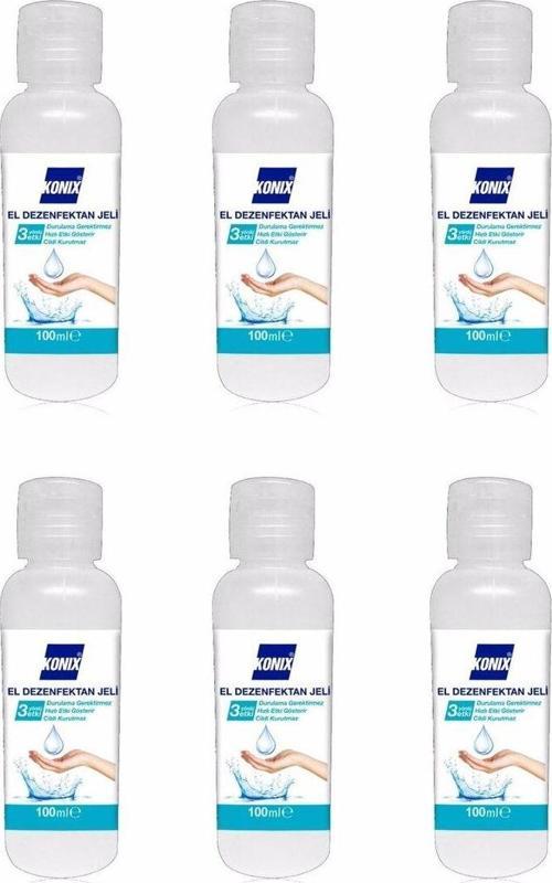 Jel Dezenfektan 100 Ml - 6'Lü Paket