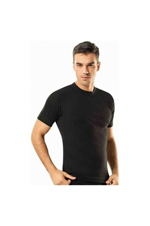 6'Lı Paket 0105 Sıfıryaka Atlet Yarım Kol Fanila