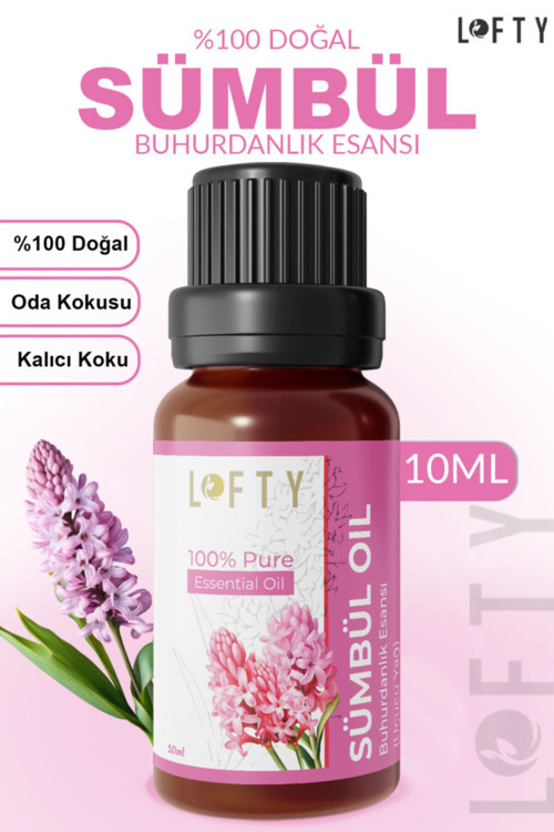 Sümbül Uçucu Yağ Buhurdanlık Esansı Oda Kokusu Uçucu Esansiyel Yağ Buhur Yağı 10ml