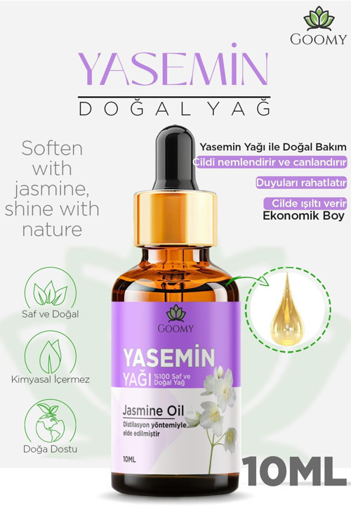 Yasemin Yağı %100 Doğal Bitkisel Uçucu Yağ Jasmine Oil 10ml