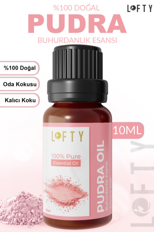 Lofty Pudra Uçucu Yağ Buhurdanlık Esansı Oda Kokusu Uçucu Esansiyel Yağ Buhur Yağı 10ml
