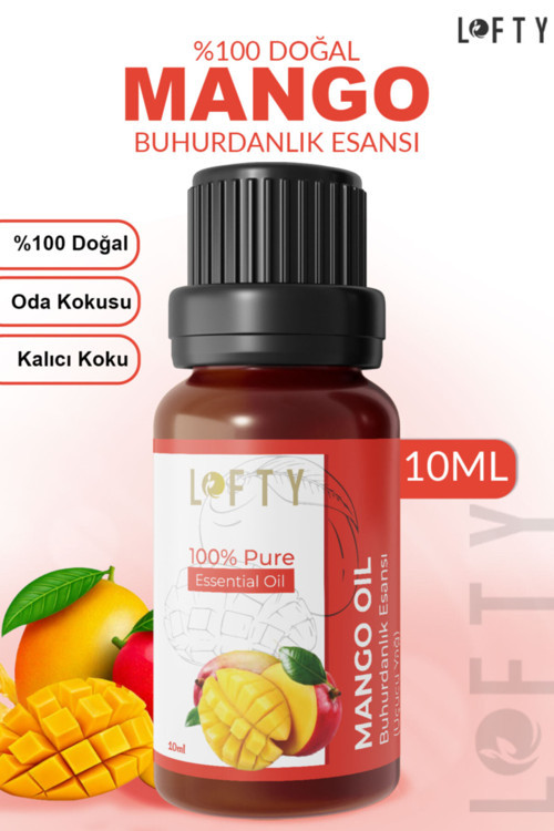 Mango Uçucu Yağ Buhurdanlık Esansı Oda Kokusu Uçucu Esansiyel Yağ Buhur Yağı 10ml