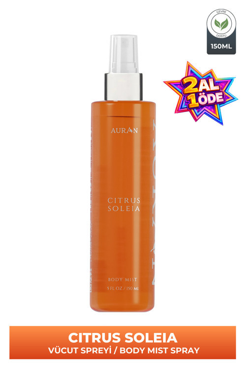 Citrus Soleia Parfümlü Kadın Vücut Spreyi Vücut Kokusu Vücut Misti Body Mist Spray 150ml