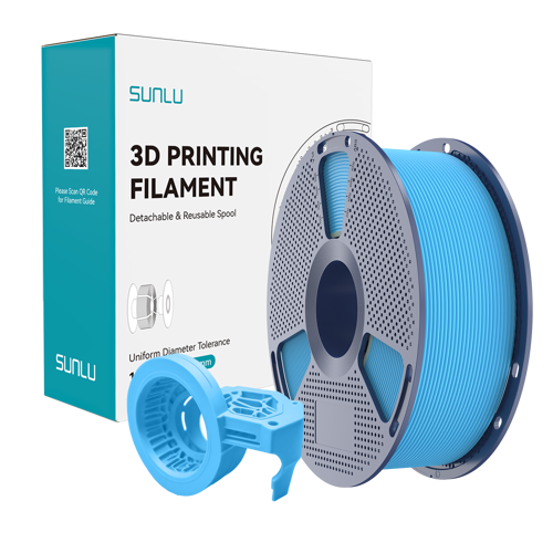 Gökyüzü Mavisi High Speed Mat PETG Filament - 1.75mm - 1 Kg