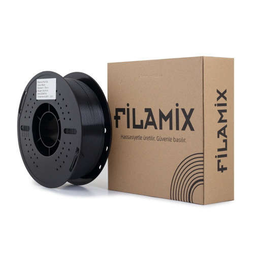 Silk PLA Siyah Filament 1.75mm 1 Kg