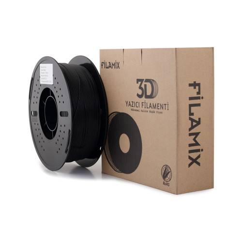 Siyah PLA+ Filament 1.75mm 1 Kg