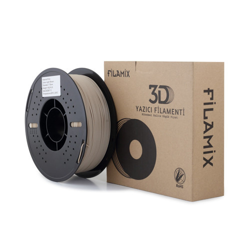 Açık Kahverengi PLA+ Filament 1.75mm 1 Kg
