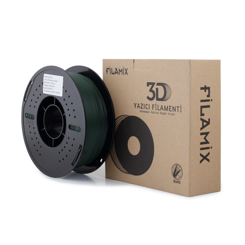 Koyu Yeşil PLA+ Filament 1.75mm 1 Kg