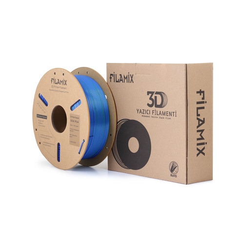 Magic Silk Çift Renk PLA Filament Mavi-Yeşil 1.75mm 1KG