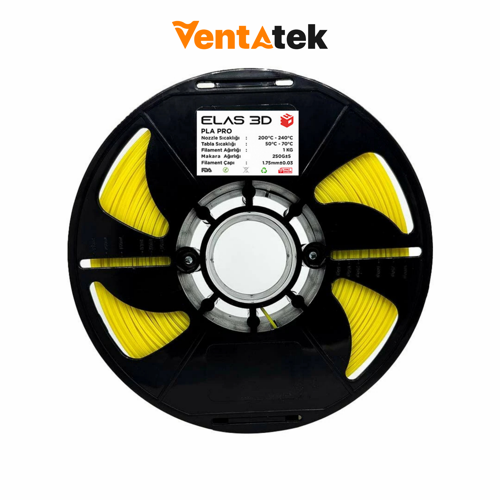 Sarı PLA Pro Filament - 1.75mm - 1 Kg