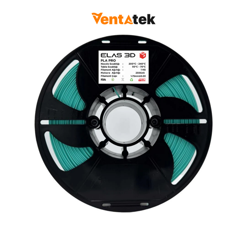 Su Yeşili PLA Pro Filament - 1.75mm - 1 Kg