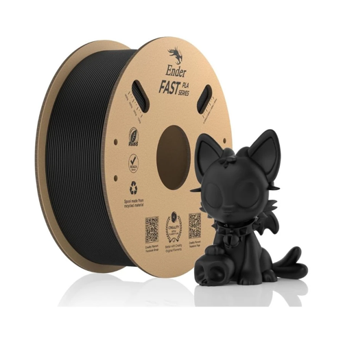 Ender Fast PLA Siyah Filament 1.75mm 1000gr