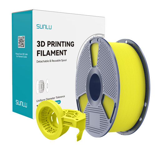 Sarı High Speed Mat PETG Filament - 1.75mm - 1 Kg