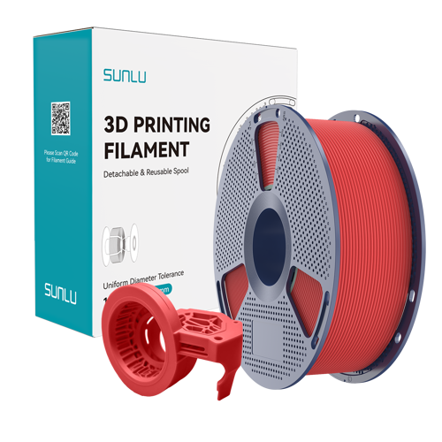 Kırmızı High Speed Mat PETG Filament - 1.75mm - 1 Kg
