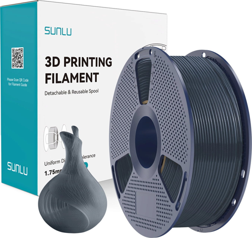 Şeffaf Puslu Siyah PLA Filament - 1.75mm - 1 Kg