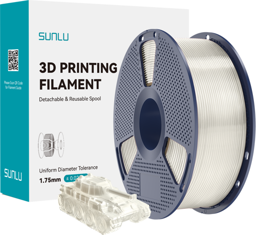 Şeffaf PLA Filament - 1.75mm - 1 Kg