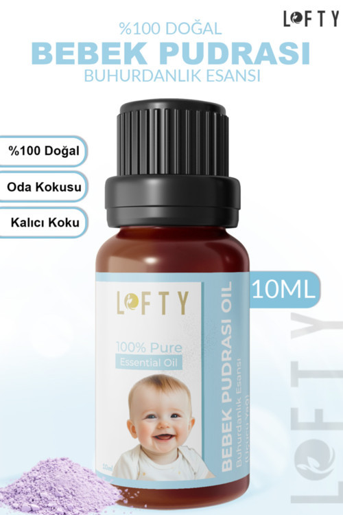 Bebek Pudrası Uçucu Yağ Buhurdanlık Esansı Oda Kokusu Uçucu Esansiyel Yağ Buhur Yağı 10Ml