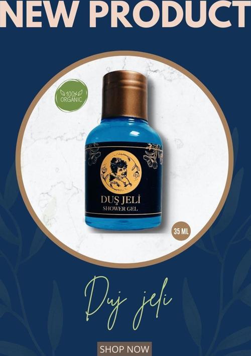 Otel Duş Jeli Etiketli 35 Ml 100 Adet