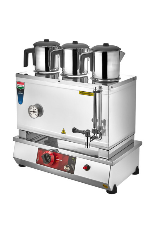 Miletto 3 Demlikli Doğalgazlı (ce Belgeli) Pleytsiz Çay Ocağı 33 Lt