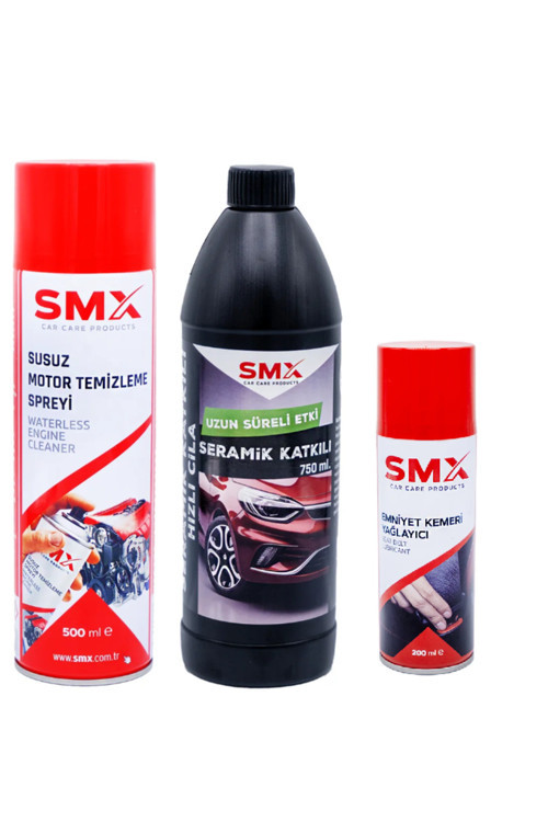 Susuz Motor Temizleme Spreyi / Emniyet Kemeri Yağlayıcı / Seramik Cila / Hızlı Cila / Pratik Ci