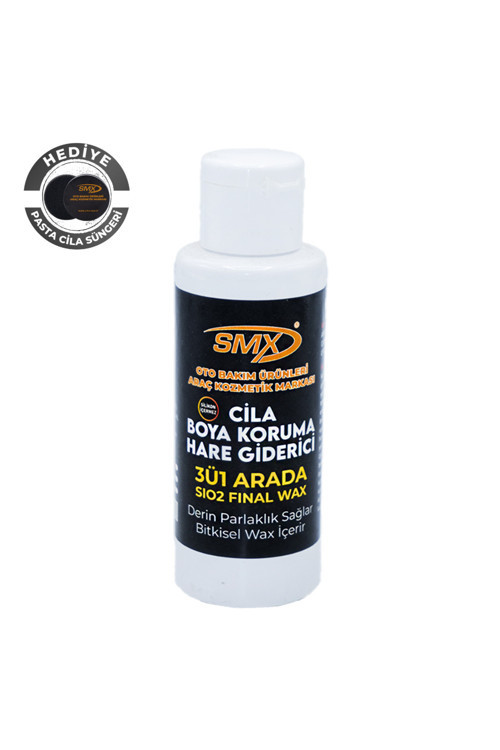 3'Ü 1 Arada Cila-Boya Koruma-Hare Giderici 100 Ml + Pasta Cila Süngeri