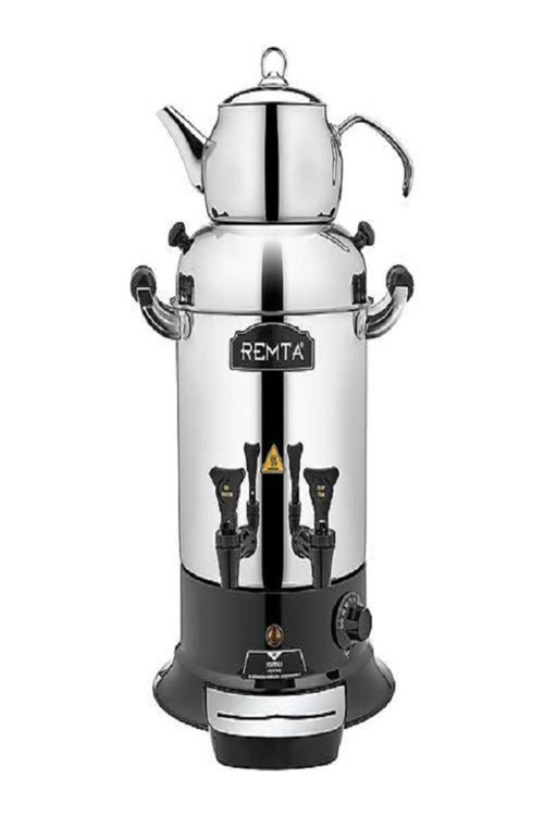 Maksi Çift Demlikli Çay Makinesi 16 Litre, Semaver