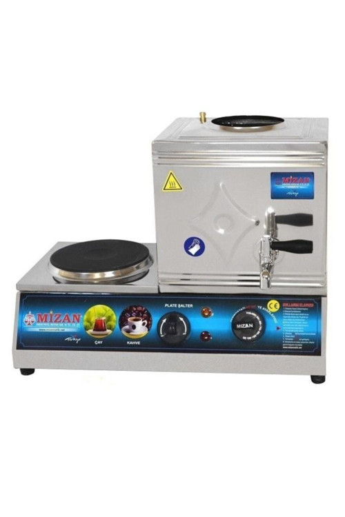 Elektrikli 1 Demlik 10 Lt Çay Ocağı Kazanı Makine Kaynaklı