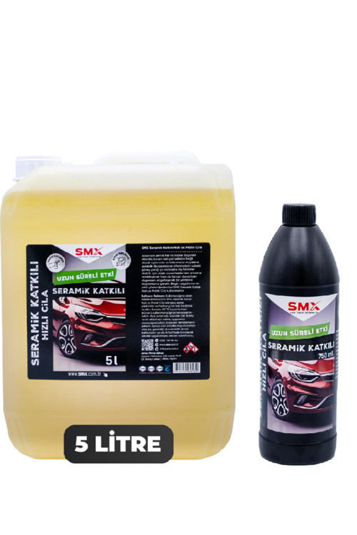 Seramik Katkılı Hızlı Ve Pratik Cila 5 Lt - 750 ML