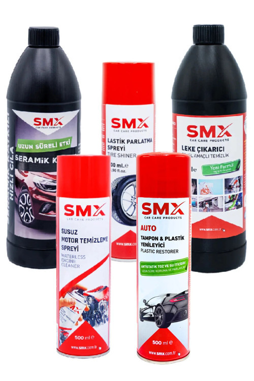 Susuz Motor Temizleme Spreyi / Lastik Parlatıcı / Tampon Yenileyici / Plastik Yenileyici / Sera