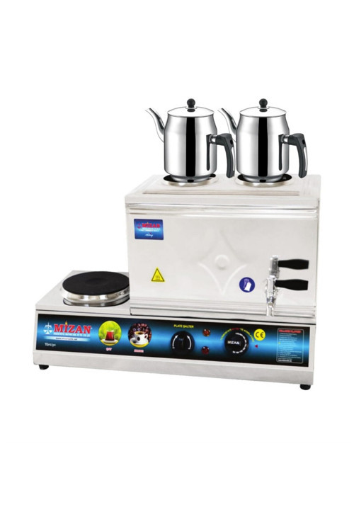 2 Demlik + 20 Litre Elektrikli Çay Kazanı & Kahveci Kazanı