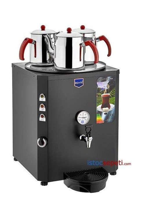 DE10S 40 Litre 3 Demlikli Çay Kazanı