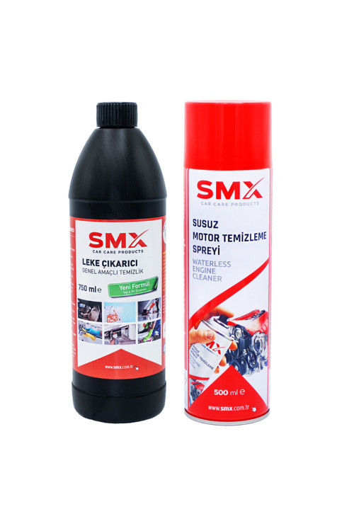 Susuz Motor Temizleme Spreyi 500 Ml + Ağır Yağ Çözücü 750 Ml