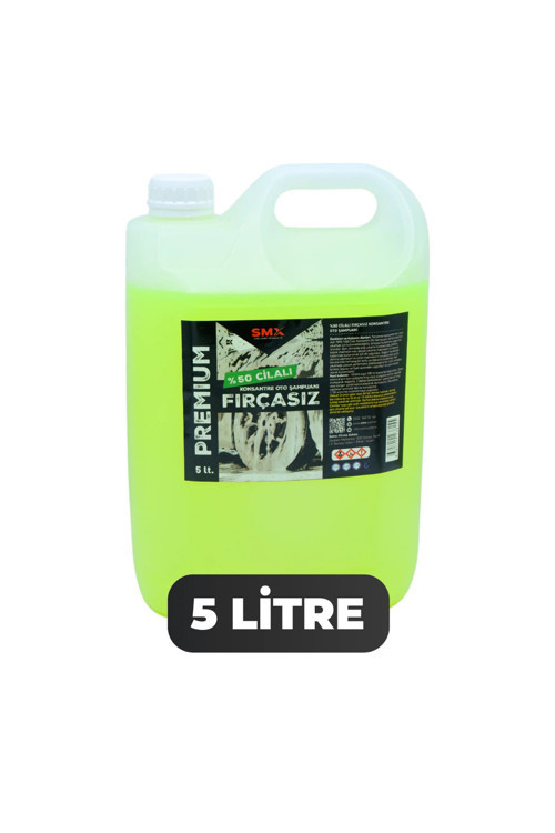Premium %50 Cilalı Fırçasız Oto Şampuanı 5 Lt.