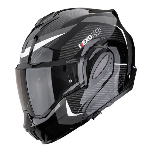 Exo-Tech Evo Pro Acuti Çene Açılabilir Motosiklet Sarı Gümüş