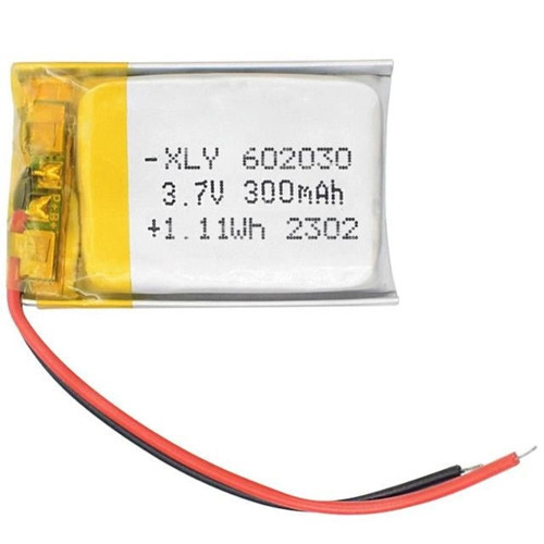 XLY-602030 3.7 Volt 300 Mah Lityum Polimer Pil