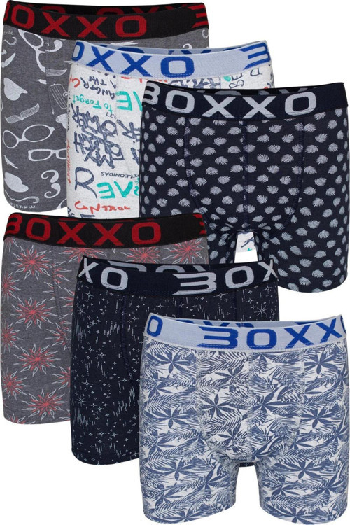 Beyazmartı Boxxo Erkek Desenli Boxer 12 Adet
