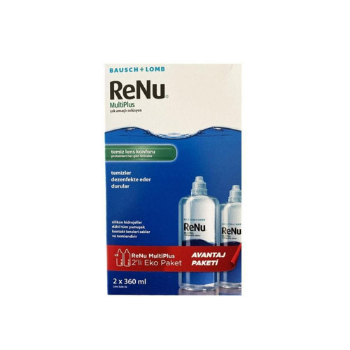 Renu Multiplus Çok Amaçlı Solüsyon Eko Paket 2X360ml