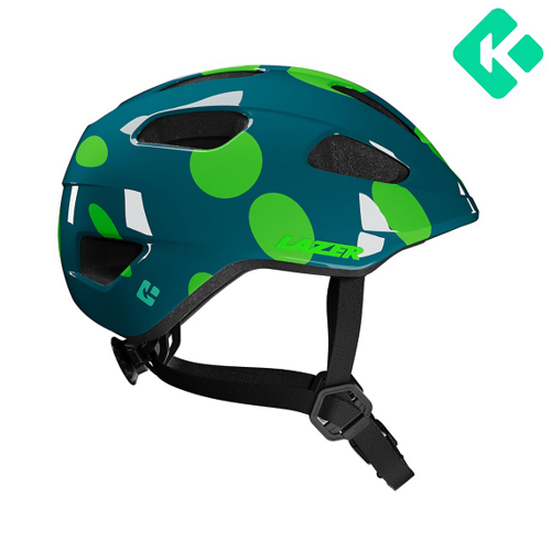 Nutz 2.0 Kineticore Çocuk Bisiklet Kaskı Green Dots Turnfit BLC2547893352
