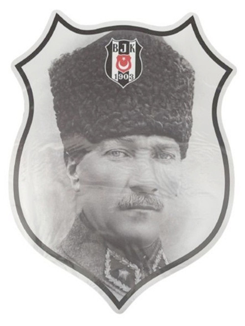 Beşiktaş Atatürk Arma Büyük Sticker 40X50Cm Orijinal Lisanslı Ürün