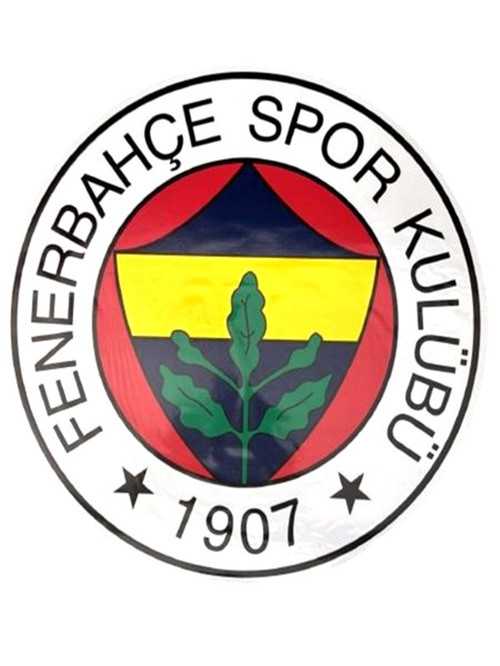 Fenerbahçe Arma Büyük Sticker 40X50Cm Orijinal Lisanslı Ürün