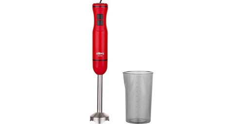 Kendo El Tipi Blender 1500 W Güç Kapasitesi 1 lt Kırmızı Fonksiyonel Kullanım