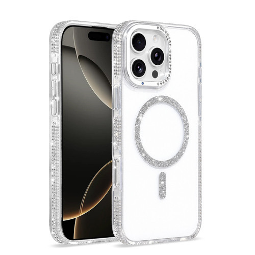 iPhone 16 Pro Max Kılıf M-safe Şarj Özellikli Tera Silikon Kılıf