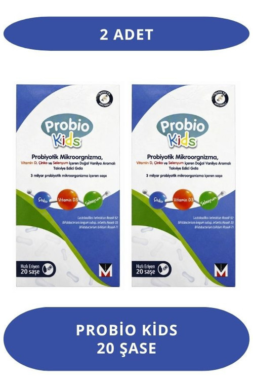 Probio Kids Hızlı Eriyen 20 Şase (2 Adet)