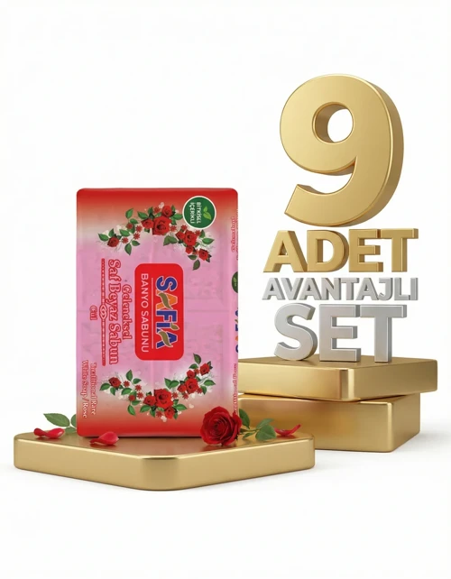 Gül Banyo Sabunu 9x600 Gr
