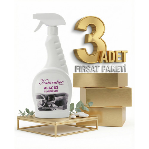 Araç İçi Temizleyici 3x500 Ml