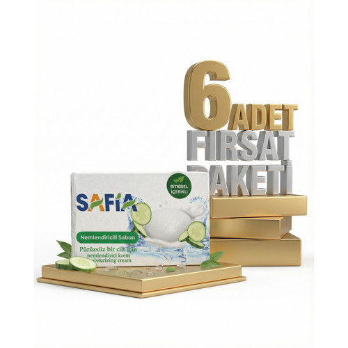 Salatalık Nemlendirici Sabun 6x90 Gr